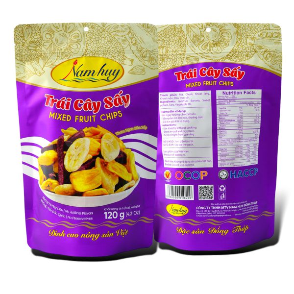 Trái Cây Sấy Nam Huy - OCOP 5 Sao tỉnh Đồng Tháp