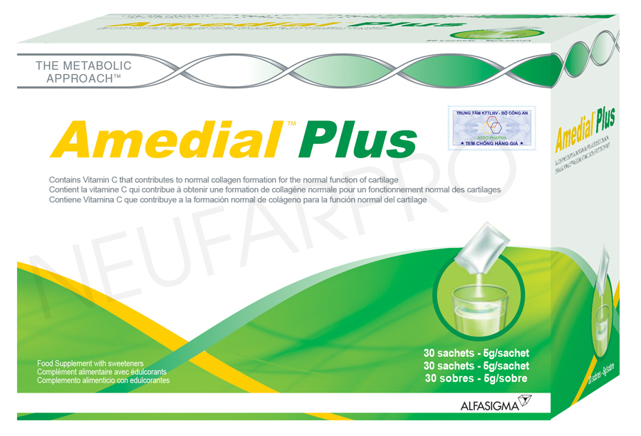 TPBVSK Amedial™ Plus Neufarpro - Hỗ Trợ Cơ Xương Khớp