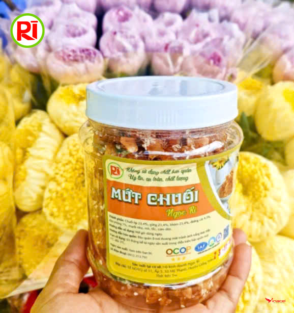 Mứt Chuối Ngọc Rí Giá Sỉ