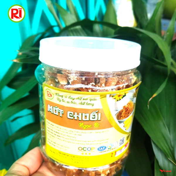 Mứt Chuối Ngọc Rí – OCOP 3 Sao Bến Tre