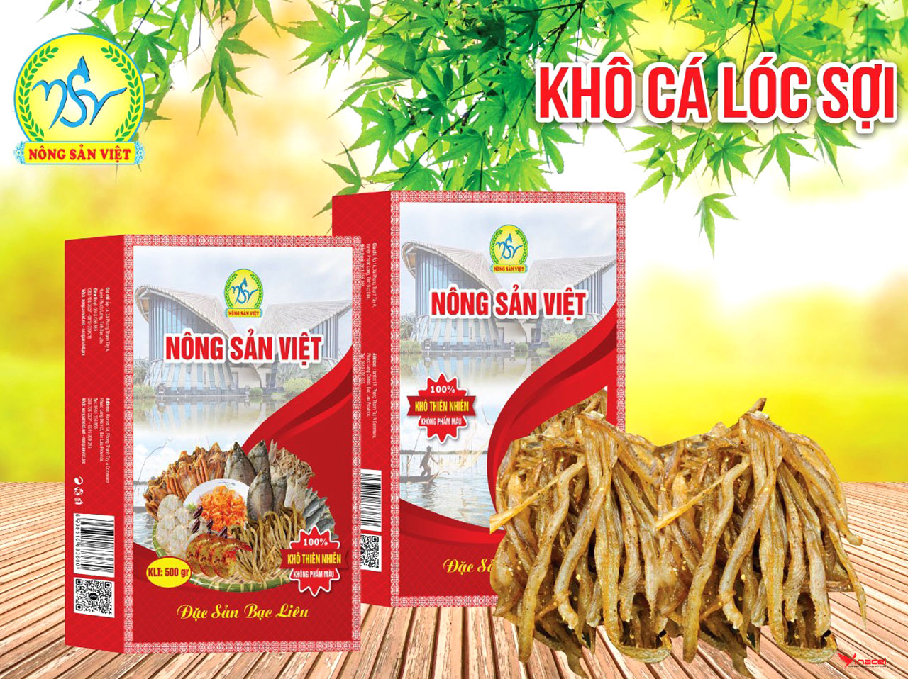 Khô Cá Lóc Sợi Nông Sản Việt - OCOP 4 Sao Bạc Liêu