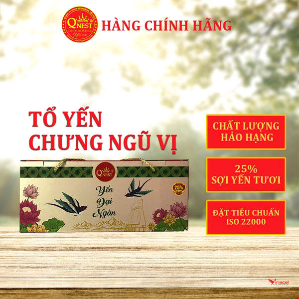 Tổ Yến Chưng Ngũ Vị 25% Nữ Hoàng Yến Sào Đắk Lắk Mua Ở Đâu Đúng Giá Đúng Chất Lượng?