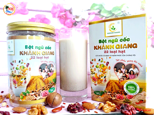 Bột Ngũ Cốc 8 Hạt Khánh Giang - OCOP 4 Sao Bình Định