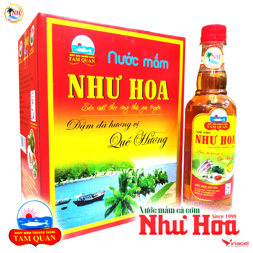 Nước Mắm Như Hoa Loại Ngon – OCOP 4 Sao Bình Định