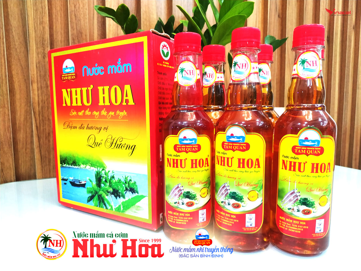 Nước Mắm Như Hoa Bình Định Loại Ngon Giá Sỉ