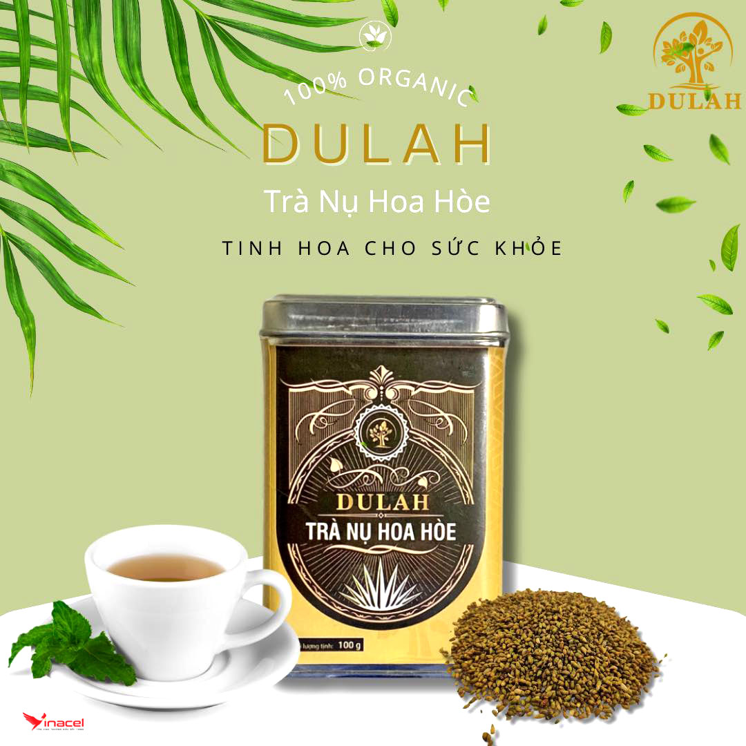 Trà Nụ Hoa Hòe Hộp Thiếc DuLah – OCOP 4 Sao Bình Định