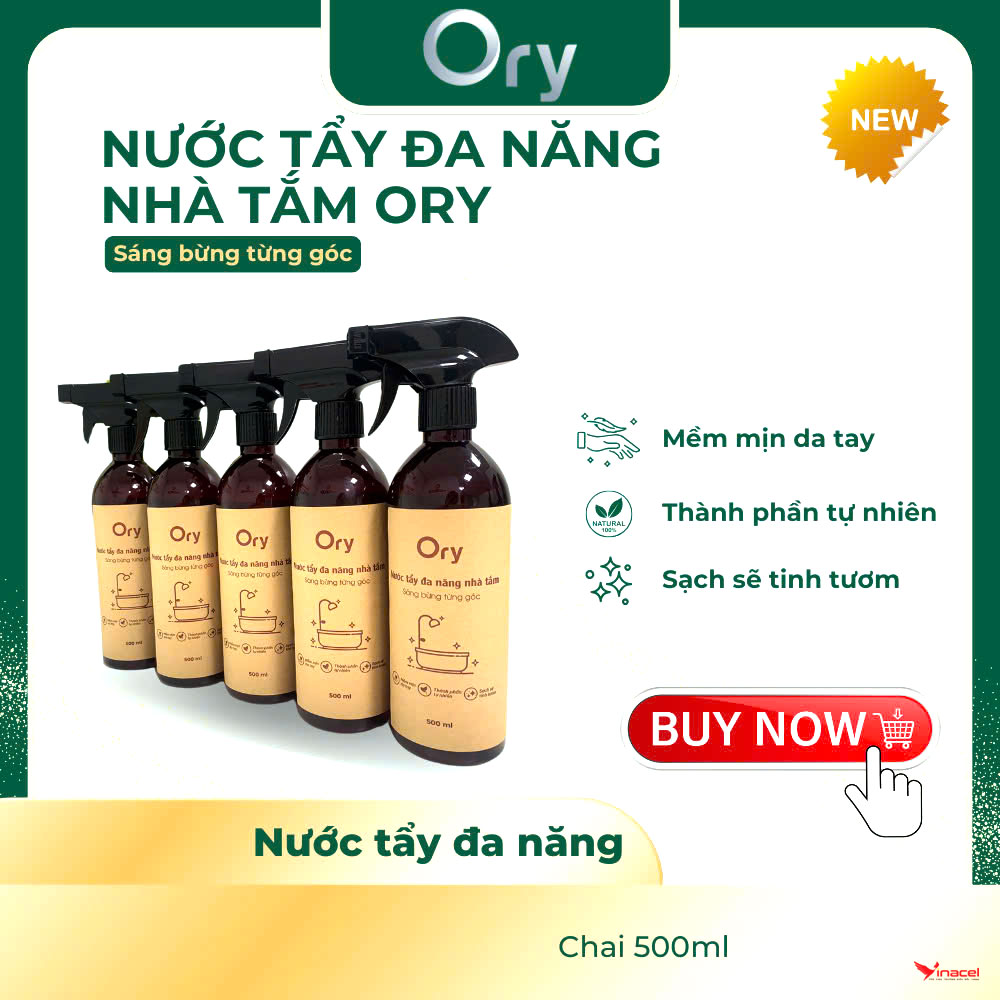 Nước Tẩy Đa Năng Nhà Tắm ORY - Đánh Bay Vết Bẩn