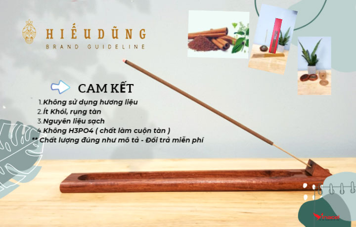 Nhang Thẻ Quế Cao Cấp Hiếu Dũng Giá Sỉ