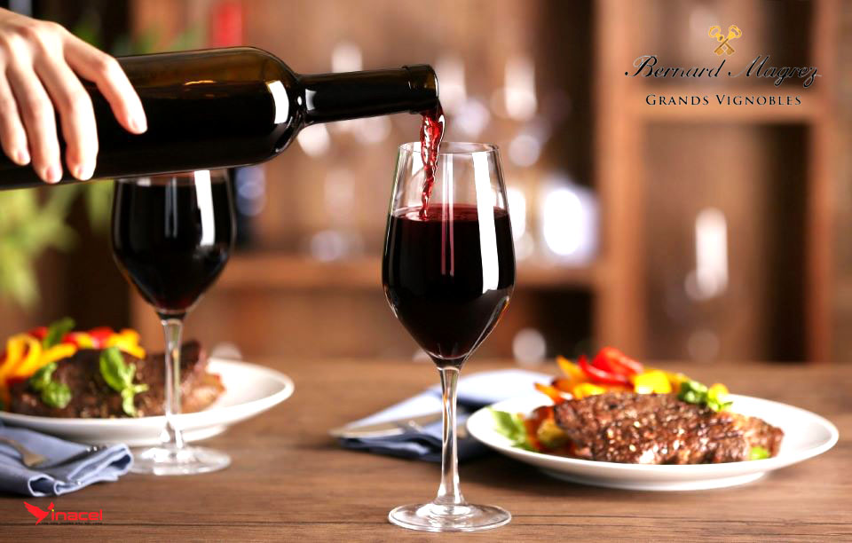 Rượu Vang Đỏ Chateau Les Grands Chenes 2017 Bernard Magrez Giá Sỉ