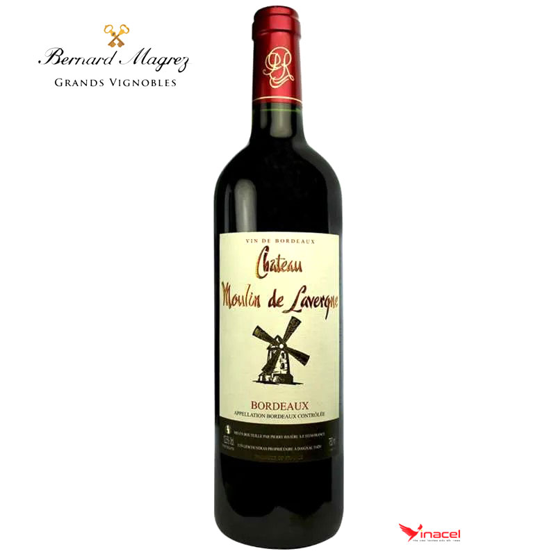 Rượu Vang Đỏ Chateau Moulin De Lavergne 2018 - Bernard Magrez