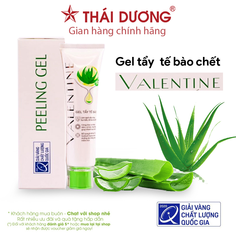 Gel tẩy tế bào Valentine Sao Thái Dương Mua Ở Đâu Chính Hãng? Giá Bao Nhiêu? Có  Hiệu Quả Không?