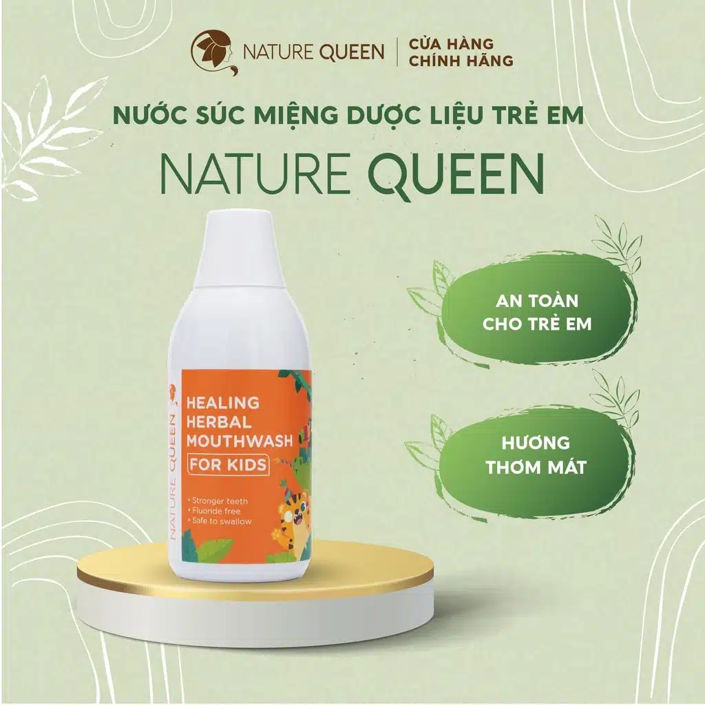 Nước Súc Miệng Dược Liệu Nature Queen For Kids Sao Thái Dương Mua Ở Đâu? Giá Bao Nhiêu? Có Tốt Không?