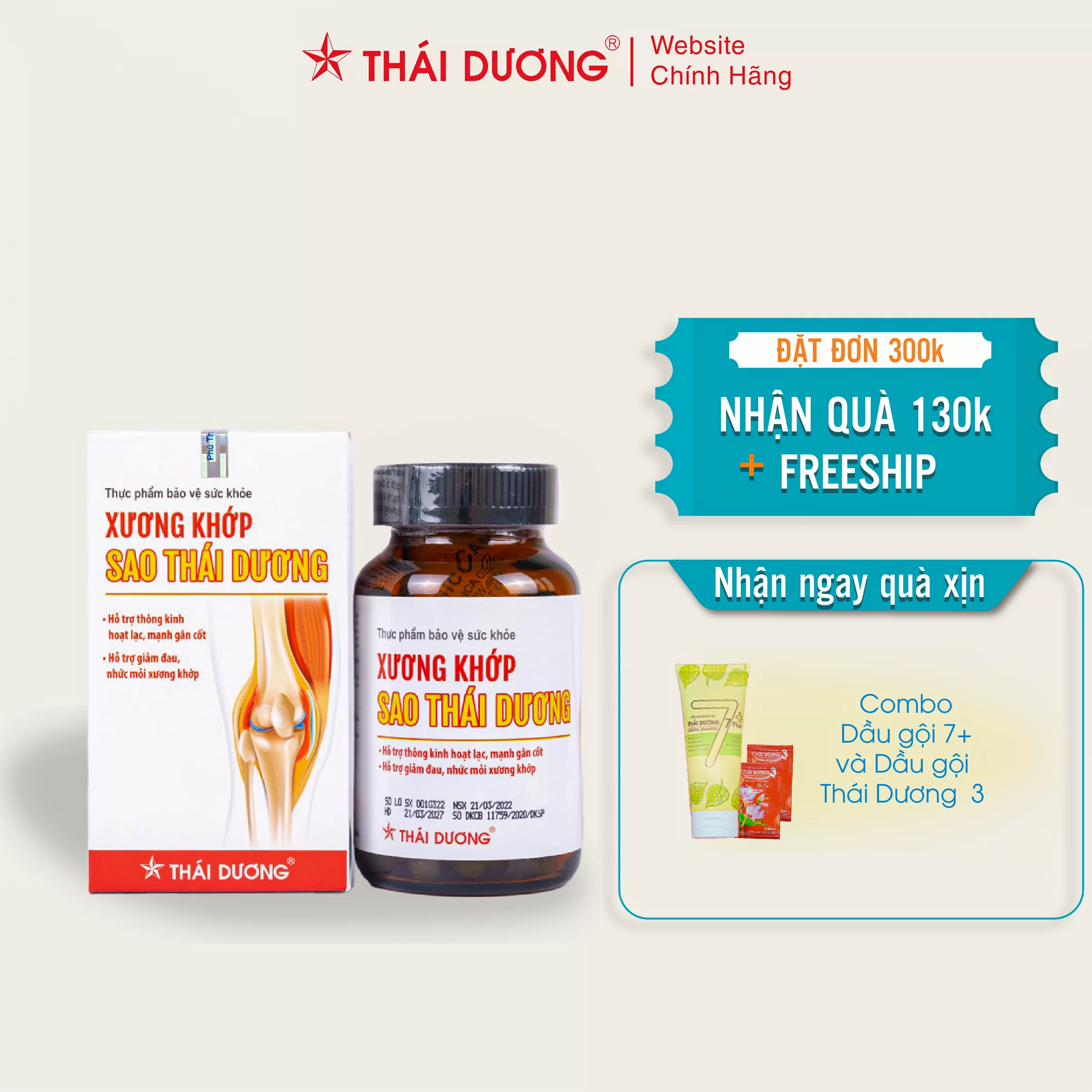 Xương khớp Sao Thái Dương – Hỗ Trợ Mạnh Gân Cốt