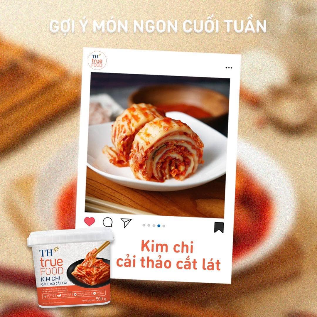 Kim Chi Cải Thảo Cắt Lát TH True Food Giá Sỉ?