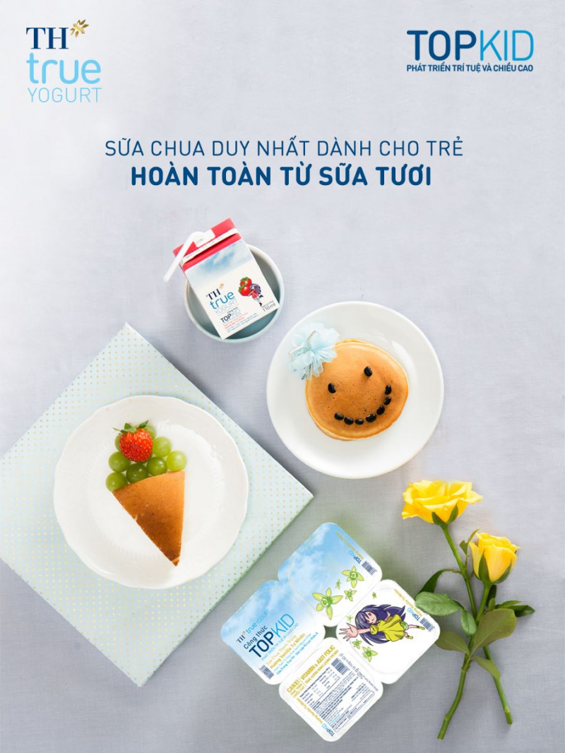 Sữa Chua Ăn Thanh Trùng TH True YOGURT Công Thức TOPKID Mua Ở Đâu Chất Lượng? Ngon Không?