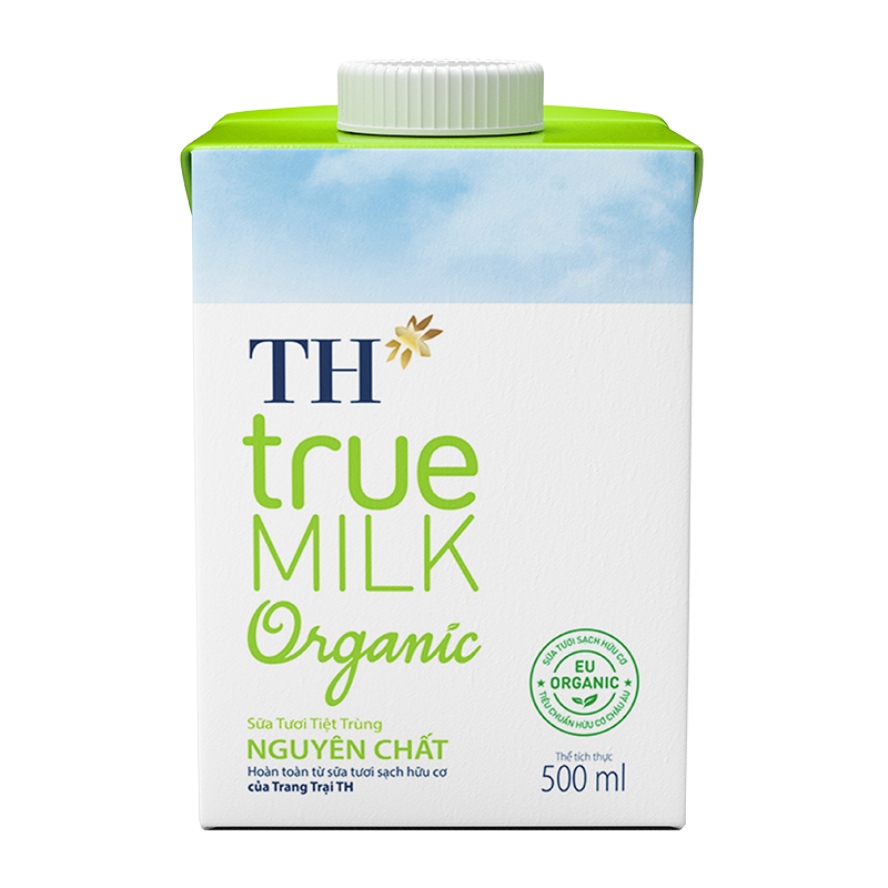 Sữa Tươi Hữu Cơ TH True MILK Organic - Hoàn toàn Từ Sữa Tươi Sạch Nguyên Chất