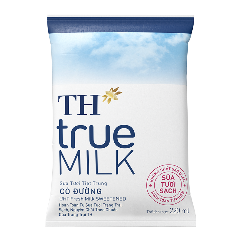 Sữa Tươi Tiệt Trùng TH true MILK - Thanh Mát, Giàu Dưỡng Chất