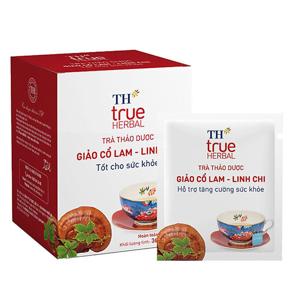 Trà Thảo Dược Giảo Cổ Lam – Linh Chi TH True Herbal - Ngon Bổ Dưỡng