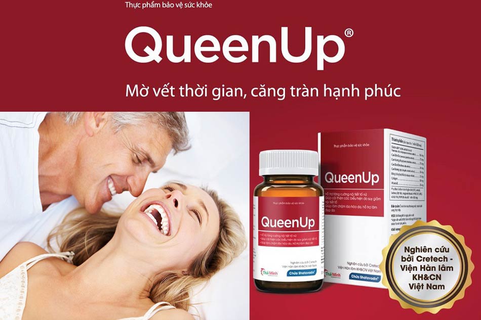 TPBVSK QueenUp Thái Minh Pharma Mua Ở Đâu Chính Hãng, Đúng Giá? Có Hiệu Quả Không?