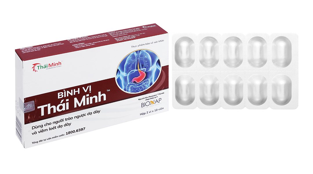 TPBVSK Bình Vị Thái Minh Pharma – Hỗ Trợ Điều Trị Viêm Loét Dạ Dày