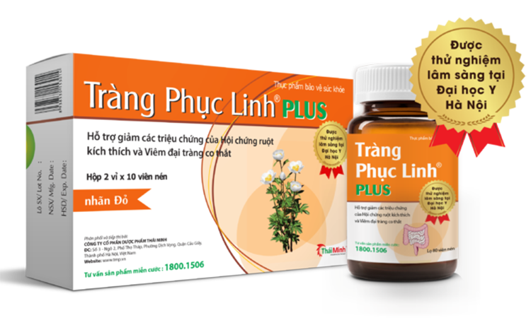 TPBVSK Tràng Phục Linh PLUS  Thái Minh Pharma – Giải Pháp Hiệu Quả Cho Người Bị Đại Tràng