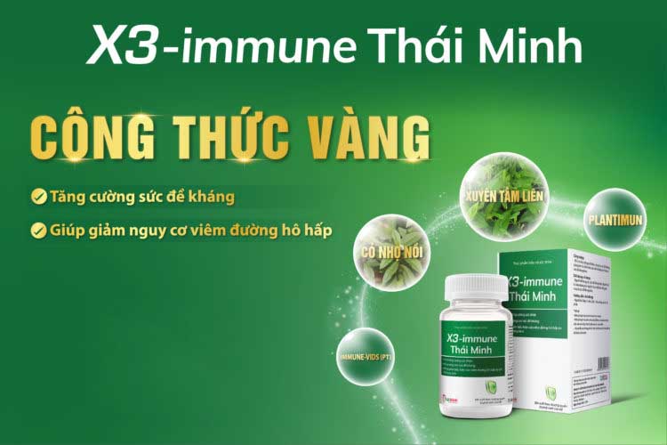 TPBVSK X3-Immune Thái Minh Pharma Có Tốt Không? Mua Ở Đâu Uy Tín Chất Lượng?