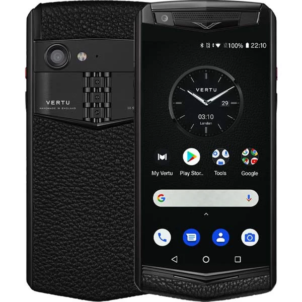 Điện Thoại Vertu Aster P Gothic Calf Jade Black - Thiết Kế Theo Phong Cách Thời Trang