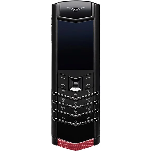 Điện Thoại Vertu Signature V Pure Black Lizard Red - Chiếc Được Thoại Được “Săn Lùng” Bởi Người Đẳng Cấp