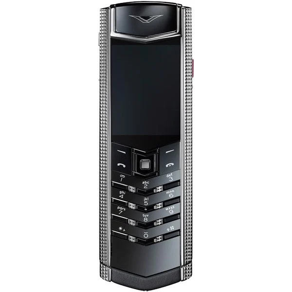 Điện Thoại Vertu Signature V Pure Silver Clous De Paris - Đẳng Cấp Nằm Ở Sự Khác Biệt