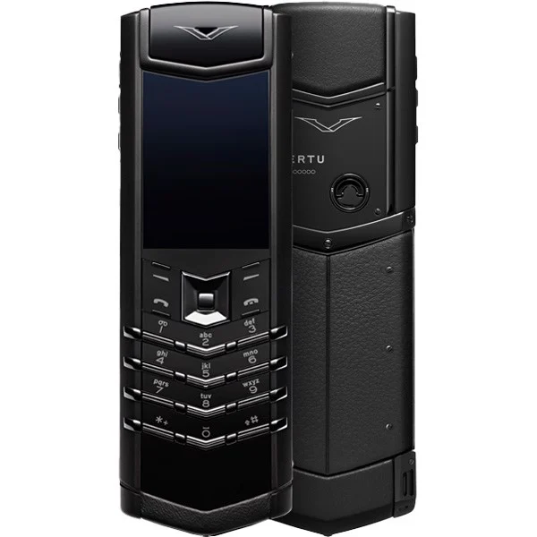 Điện Thoại Vertu Signature V Stainless Steel Pure Black - Thể Hiện Đẳng Cấp Thượng Lưu