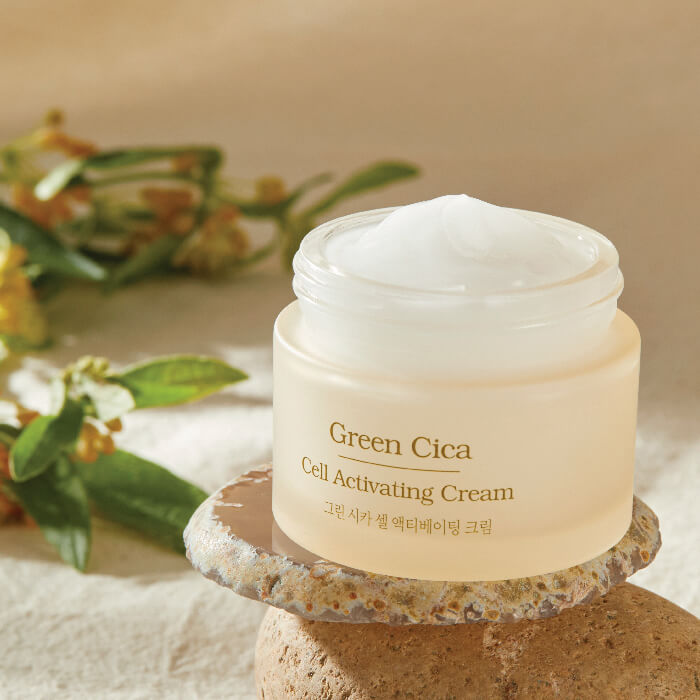 Kem Dưỡng Tế Bào Gốc Tái Tạo Da Esfomi Green Cica Cell Activating Cream VGCT