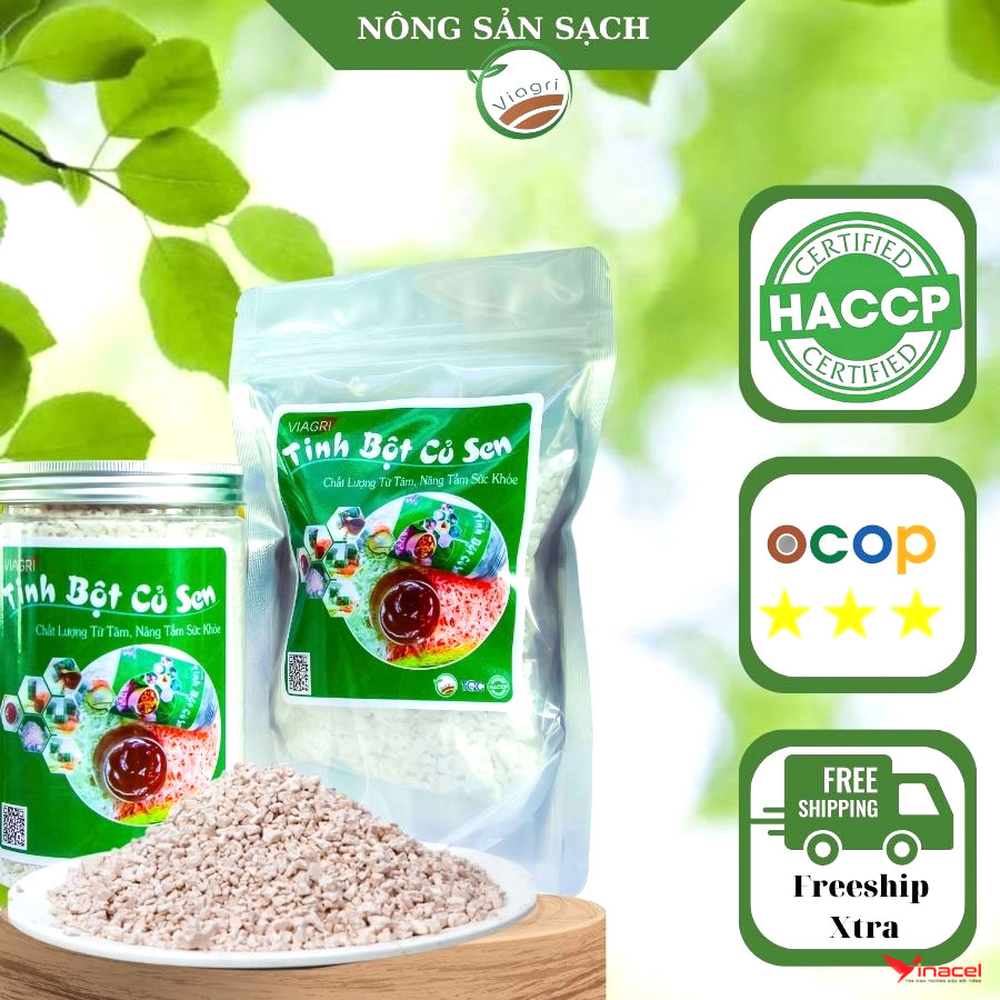 Tinh Bột Củ Sen Viagri - OCOP 3 Sao Nam Định