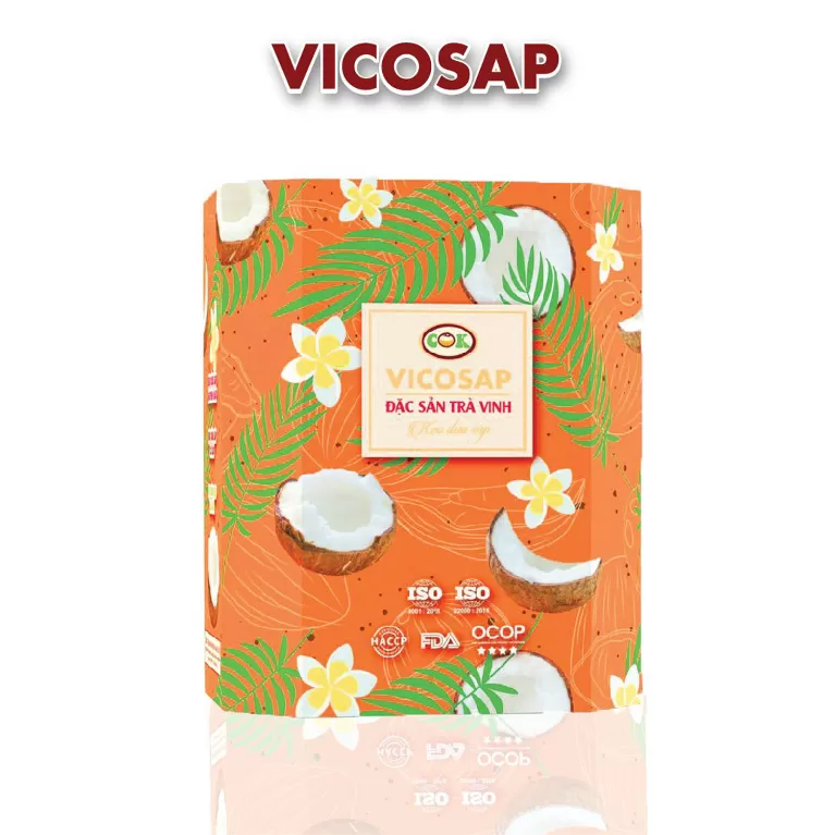 Kẹo Dừa Sáp Vicosap – OCOP 4 Sao Trà Vinh