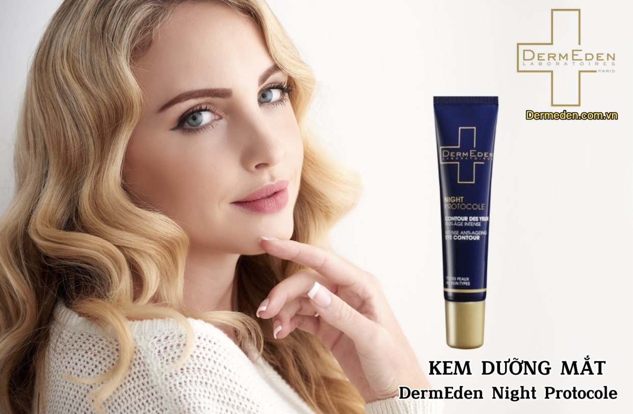 DERMEDEN Night Protocole Intense Eye Contour Saforelle Có Hiệu Quả Không? Mua Đâu Đúng Giá?